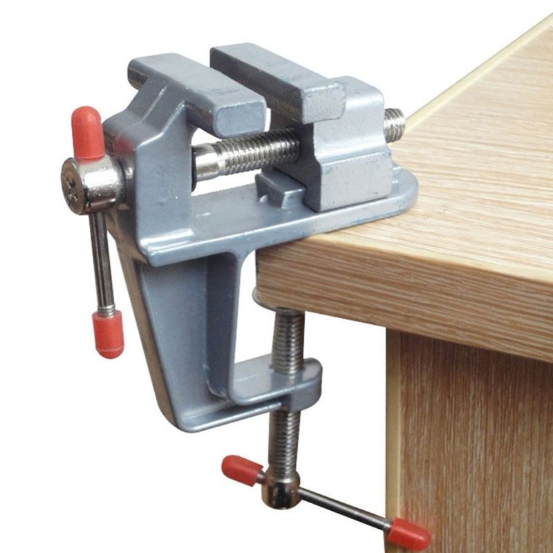 Workshop Tools Vice - Aluminum Mini Table Clamp Small Bench