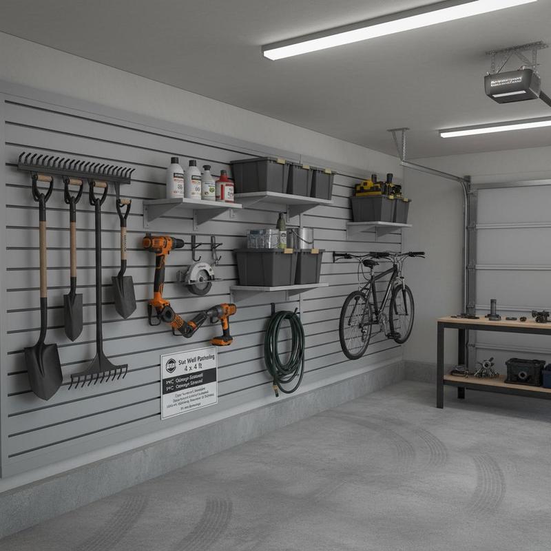 Workshop Tools Store - PVC Wall Plank 4 x 4