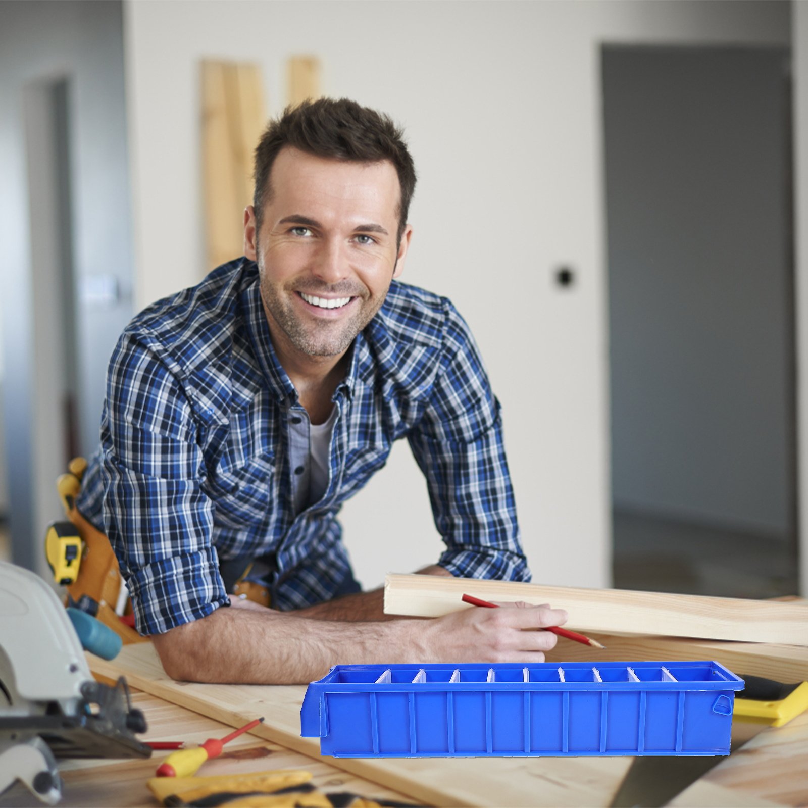Workshop Tools Classification - Screw Parts Storage Box High-Quality Classification