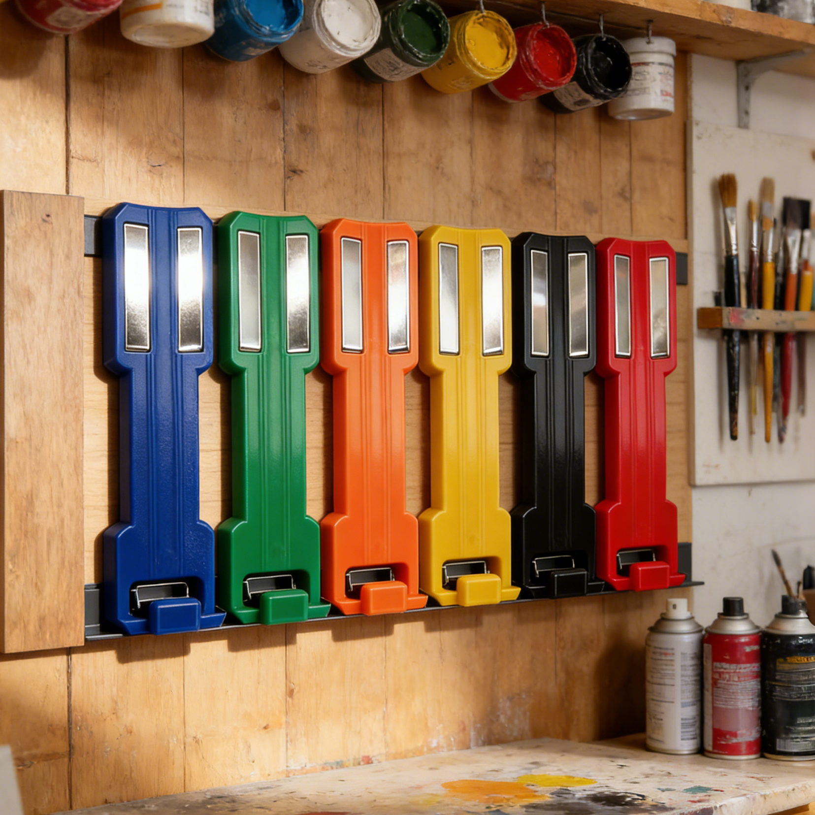 Magnetic Spray Can Holder Kitc - Workshop Tools On Wall 리뷰 및 가격