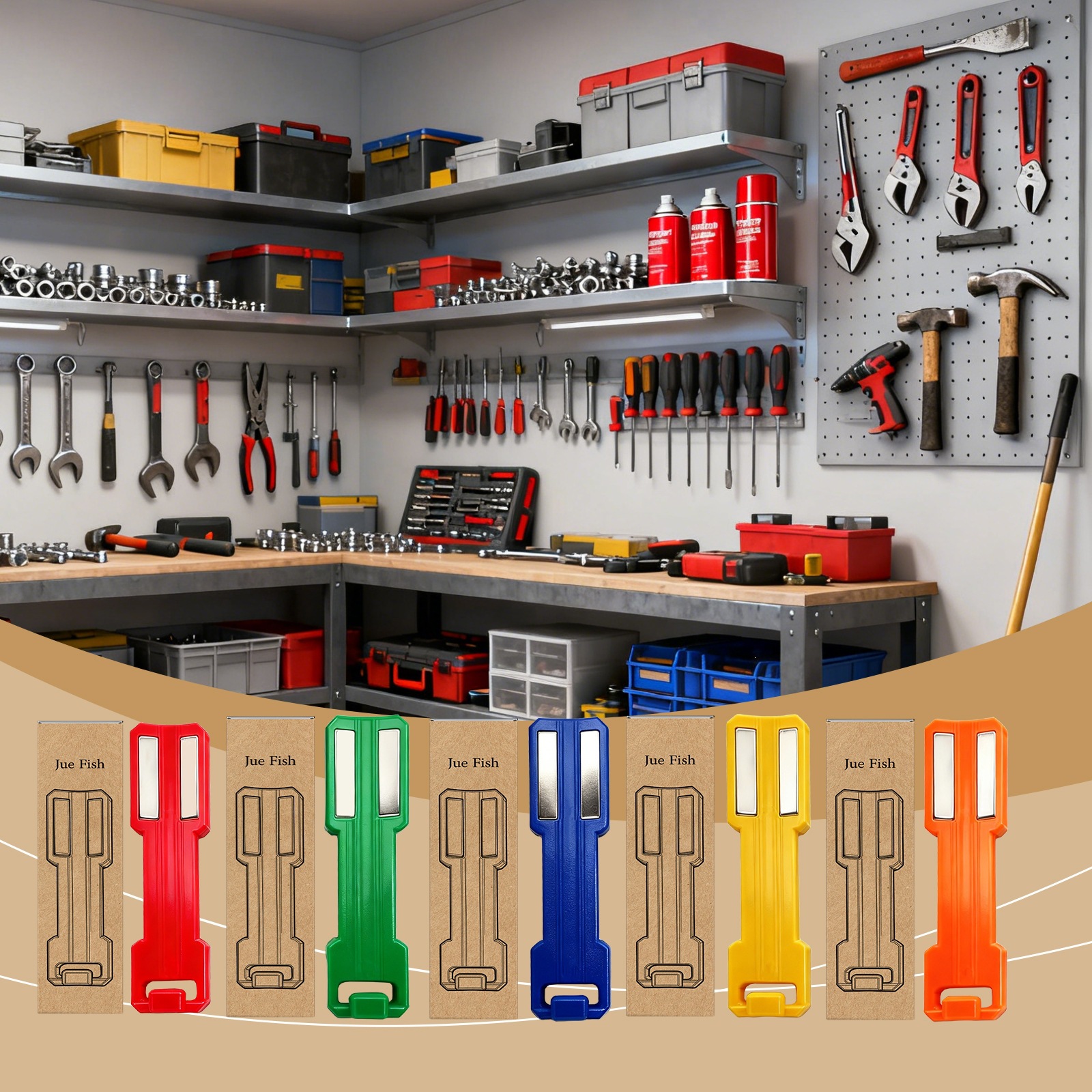 Magnetic Spray Can Holder Kitc - Workshop Tools On Wall 리뷰 및 가격
