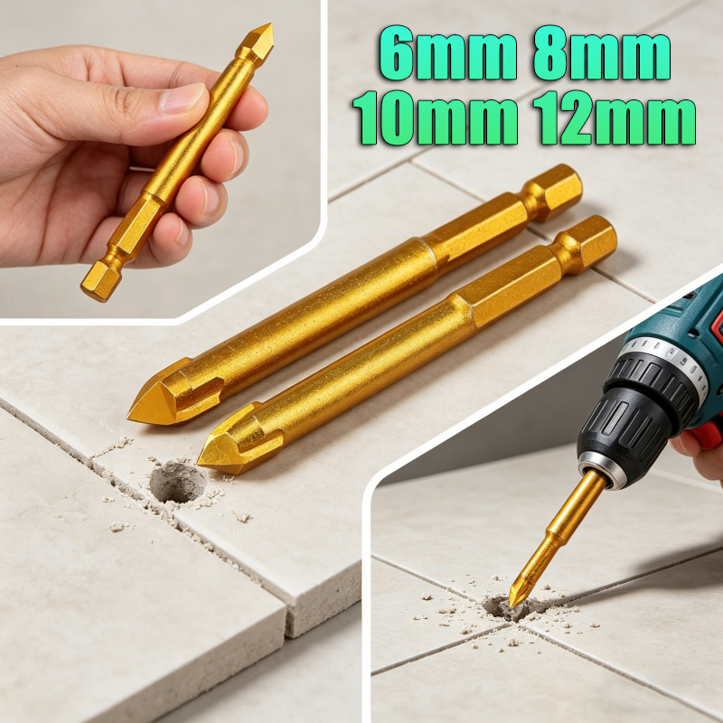 Triangle Drill Bit 6-12mm Tita - Workshop Tools Center 리뷰 및 가격