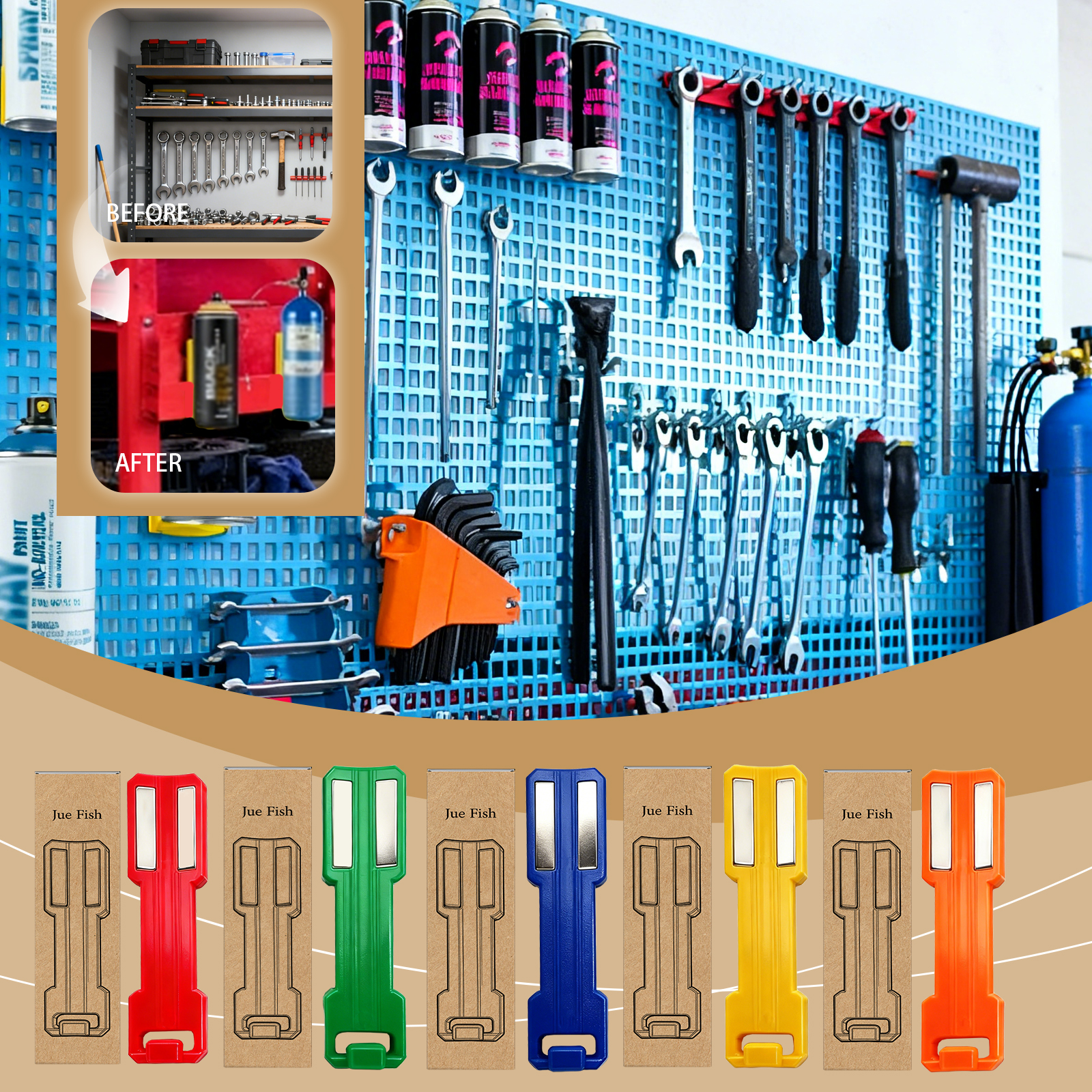 Magnetic Aerosol Can Holder Co - Workshop Tools On Wall 리뷰 및 가격