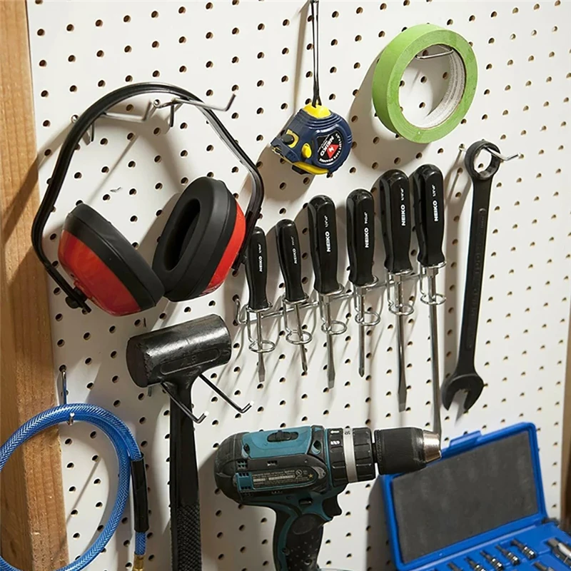 80PCS Pegboard Hooks Assortmen - Workshop Tools Store 리뷰 및 가격