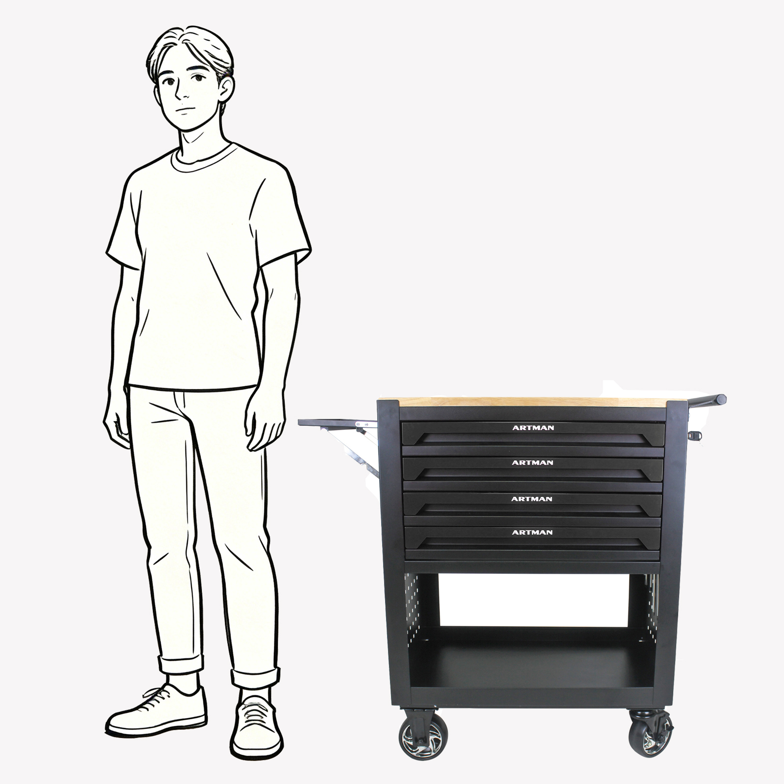 Tool box on wheels,tool box wi - Workshop Tools Store 리뷰 및 가격