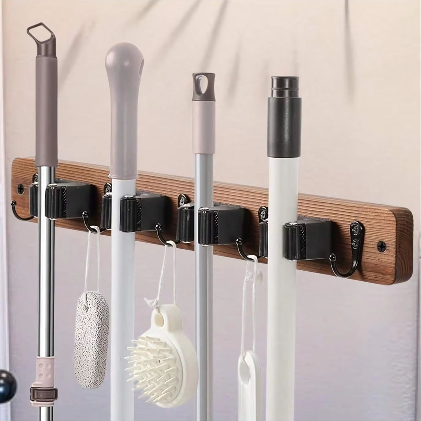 Mop Broom Holder Heavy Duty St - Workshop Tools On Wall 리뷰 및 가격