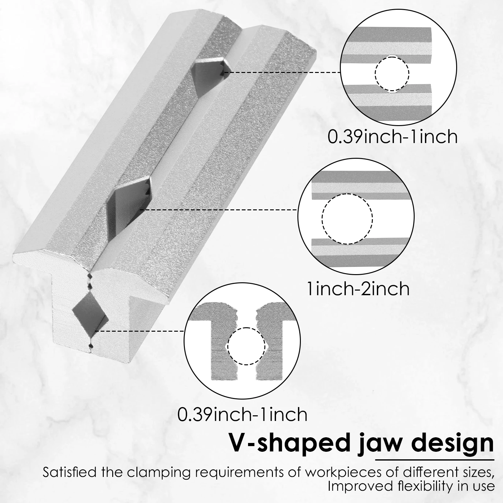 Magnetic Vise Jaws 4/5/6inch V - Workshop Tools Vice 리뷰 및 가격