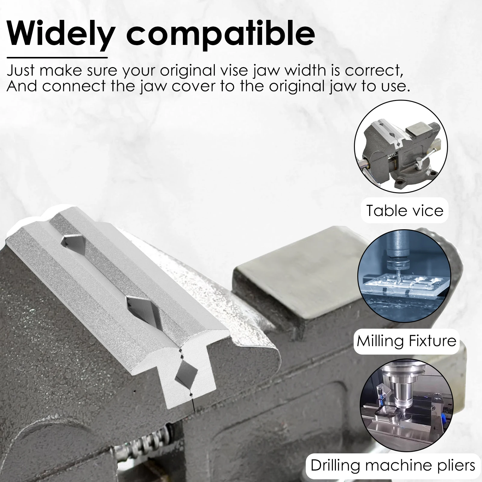Magnetic Vise Jaws 4/5/6inch V - Workshop Tools Vice 리뷰 및 가격