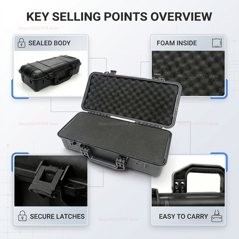 Portable Waterproof Tool Box,  - Workshop Tools Store 리뷰 및 가격