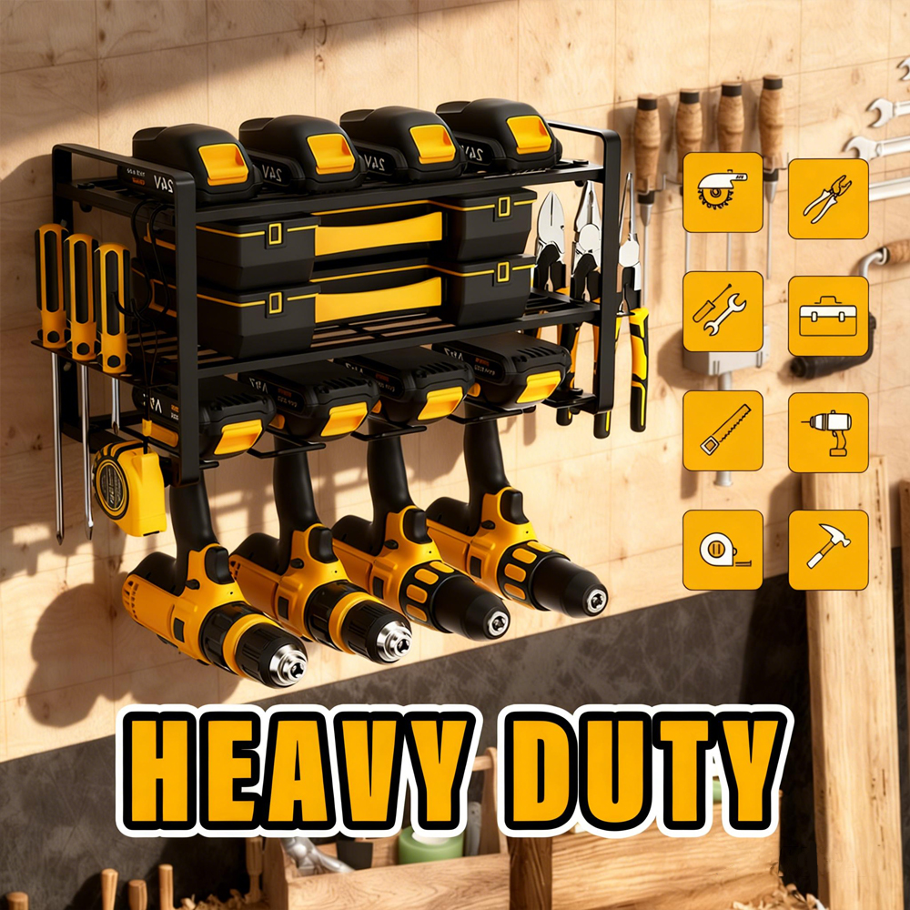 Power Tool Rack Electric Drill - Workshop Tools On Wall 리뷰 및 가격
