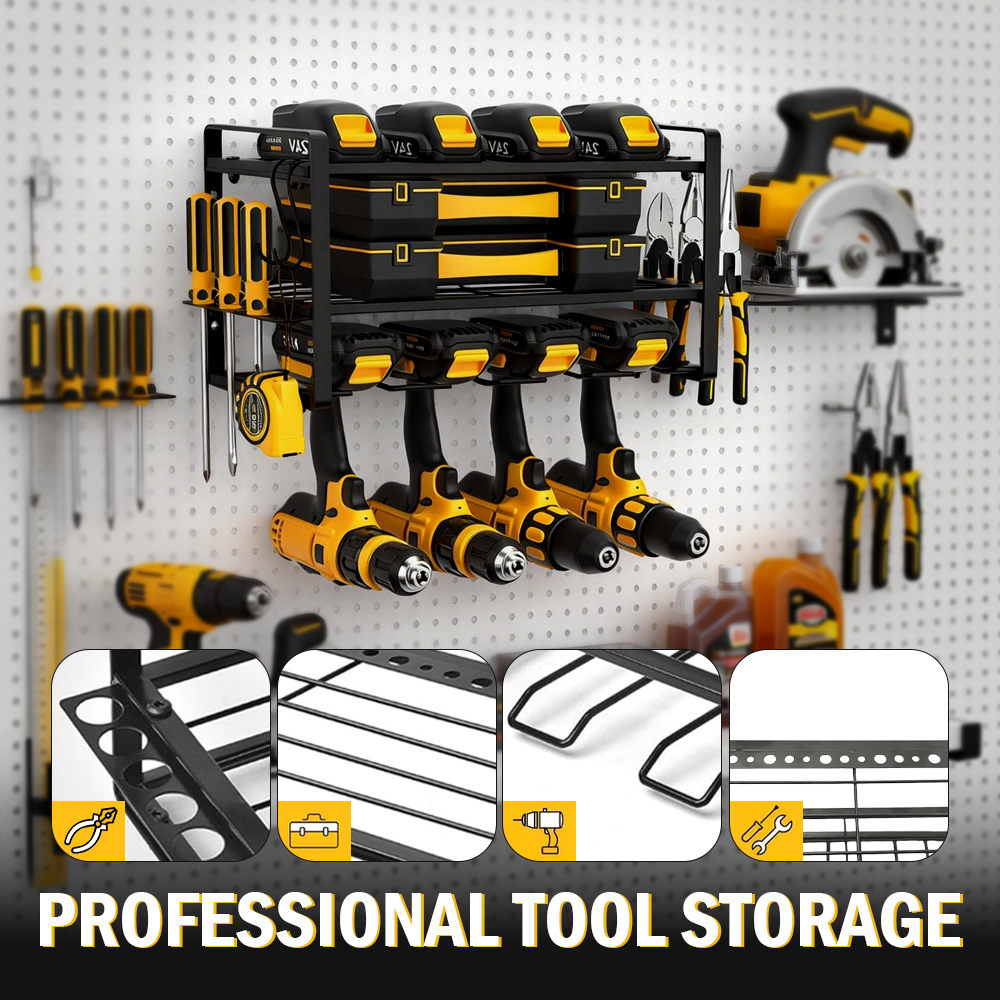 Power Tool Rack Electric Drill - Workshop Tools On Wall 리뷰 및 가격