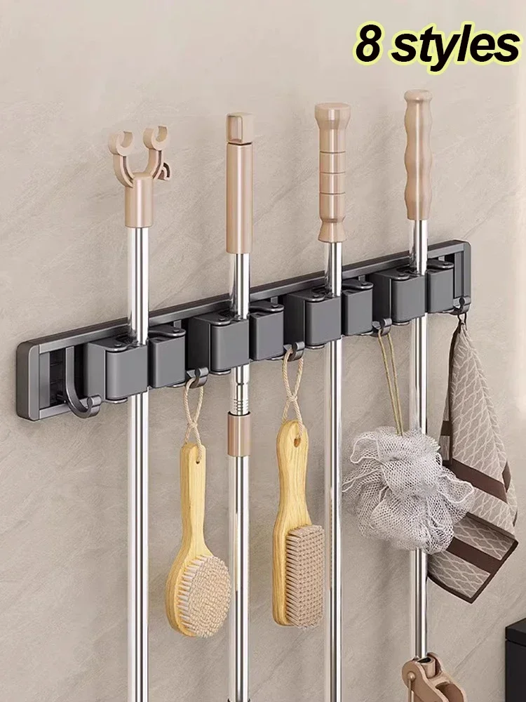 Mop and Broom Organizer Mop Ho - Workshop Tools On Wall 리뷰 및 가격