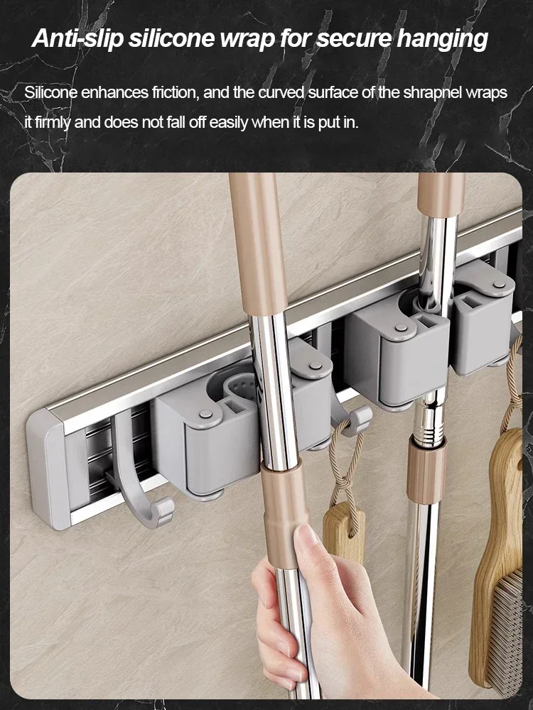 Mop and Broom Organizer Mop Ho - Workshop Tools On Wall 리뷰 및 가격