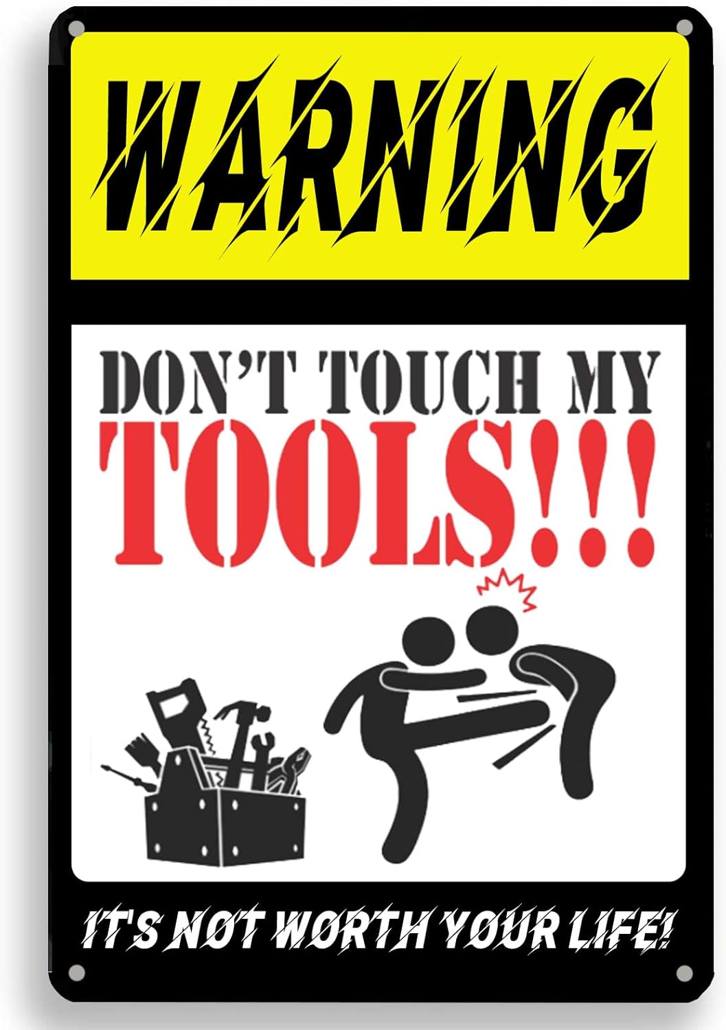 Funny Garage Decor Metal Tin S - Workshop Tools Store 리뷰 및 가격