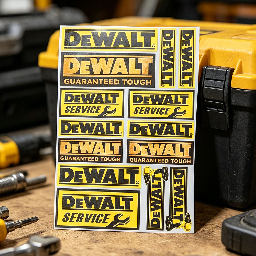 DeWalt Logo Vinyl Reflective S - Workshop Tools Logo 리뷰 및 가격
