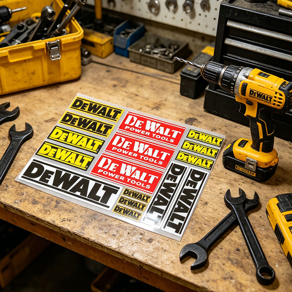 DeWalt Logo Vinyl Reflective S - Workshop Tools Logo 리뷰 및 가격