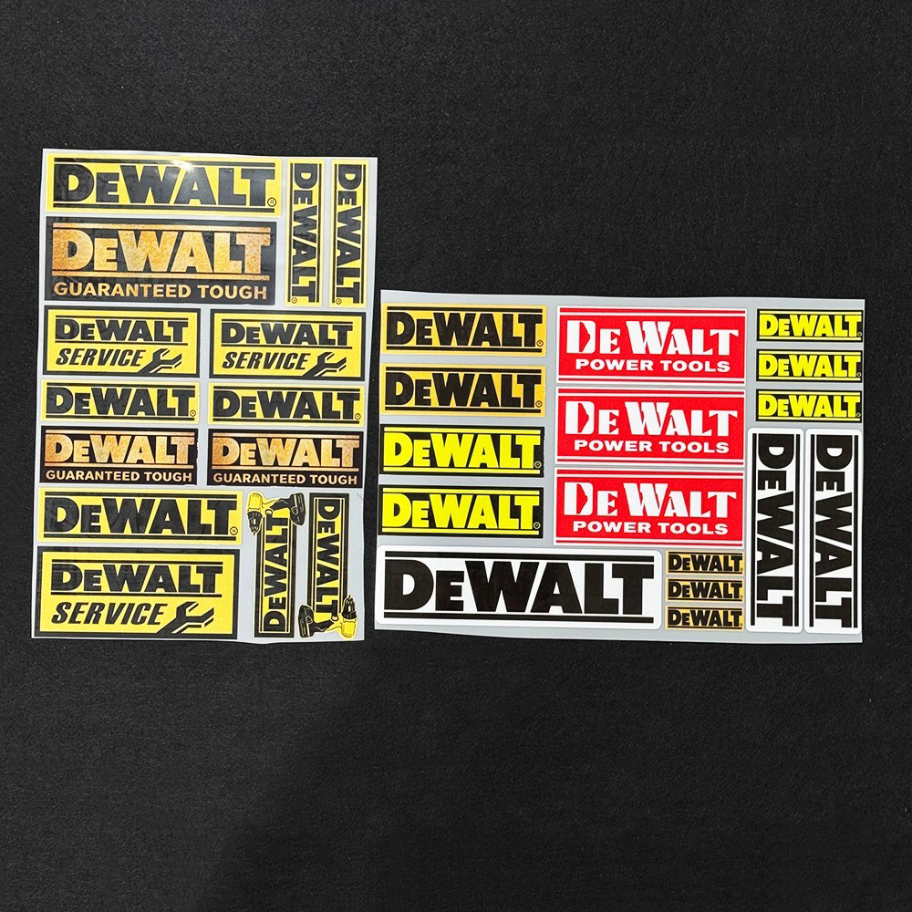 DeWalt Logo Vinyl Reflective S - Workshop Tools Logo 리뷰 및 가격