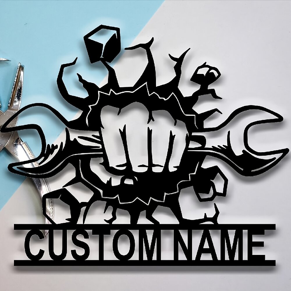 Custom Metal Workshop Wall Sig - Workshop Tools Store 리뷰 및 가격