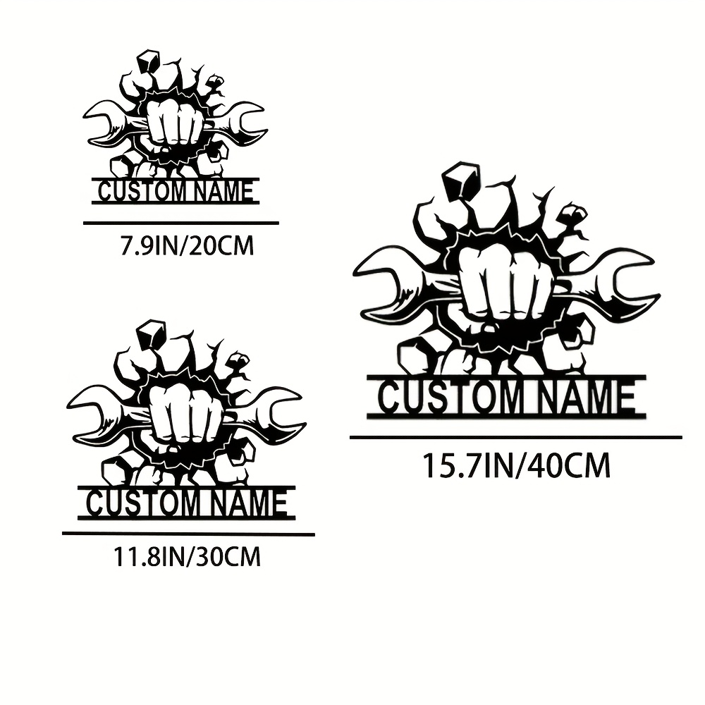 Custom Metal Workshop Wall Sig - Workshop Tools Store 리뷰 및 가격