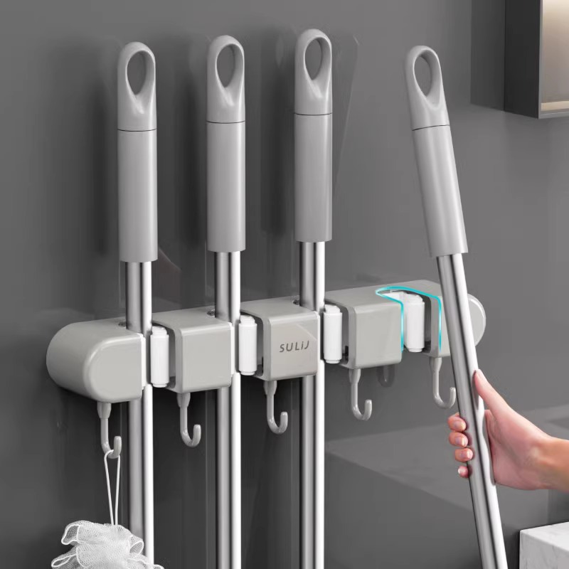 Broom Mop Holder with Hooks Wa - Workshop Tools On Wall 리뷰 및 가격