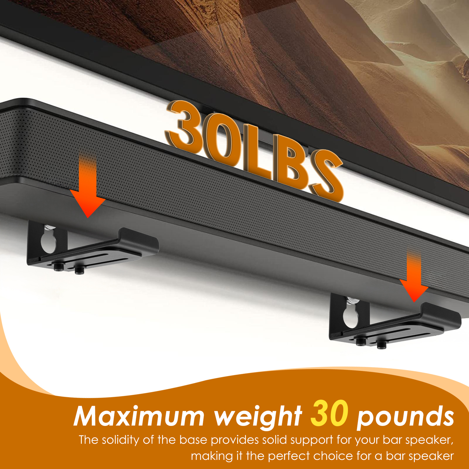 2Pcs Soundbar Speaker Stands W - Workshop Tools On Wall 리뷰 및 가격