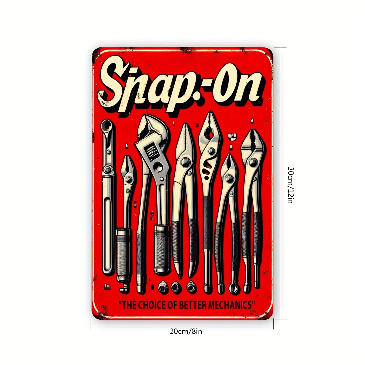 High Definition Tin Sign Vinta - Workshop Tools On Wall 리뷰 및 가격