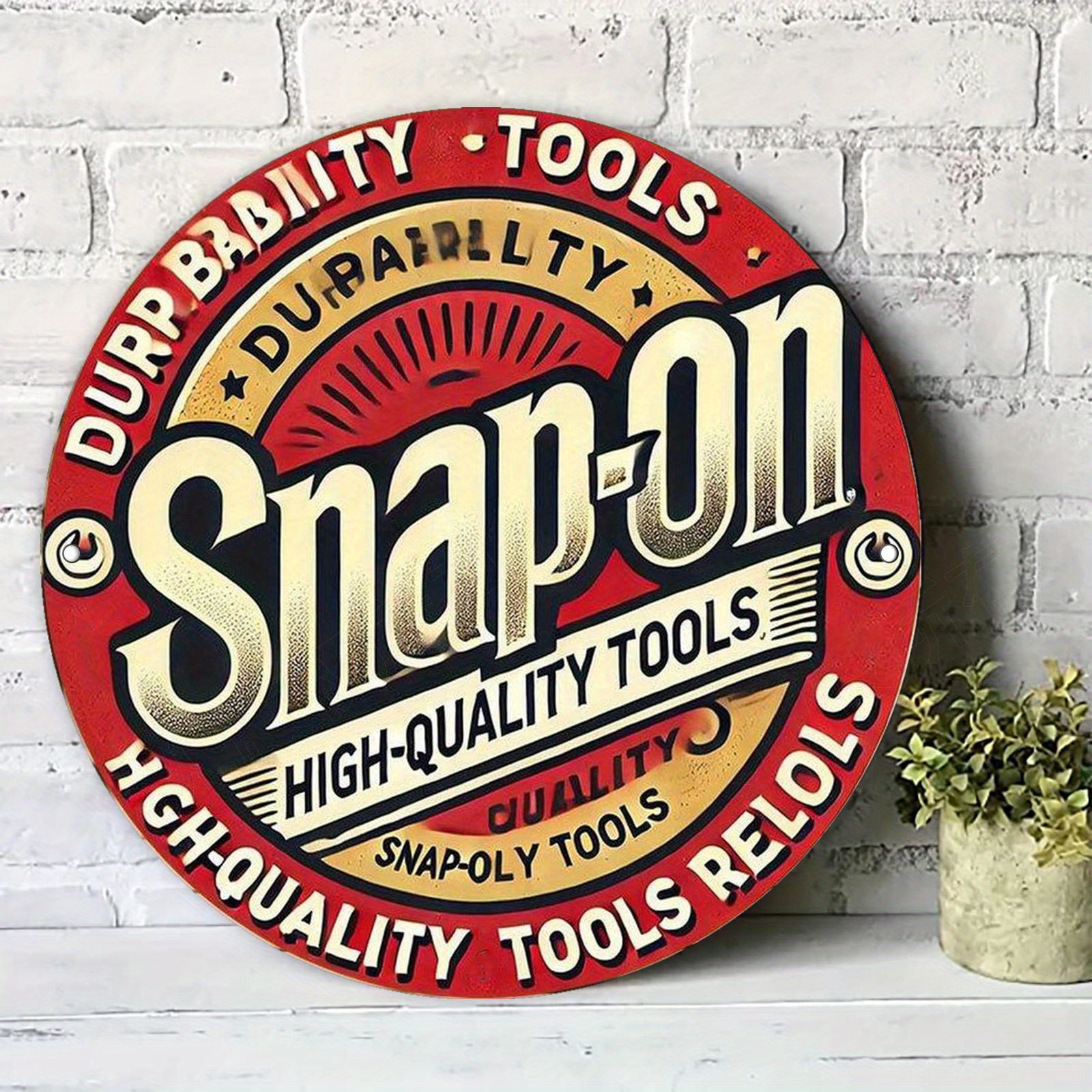 HD Tin Sign Snap-on High Quali - Workshop Tools On Wall 리뷰 및 가격