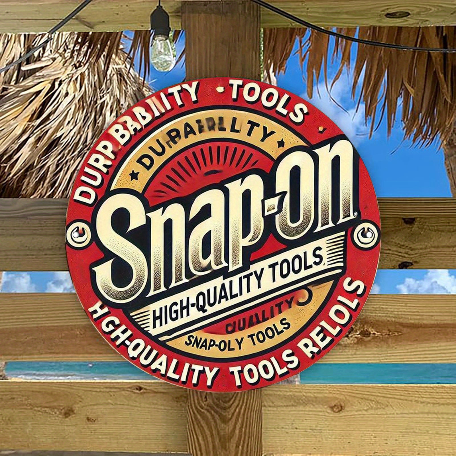 HD Tin Sign Snap-on High Quali - Workshop Tools On Wall 리뷰 및 가격